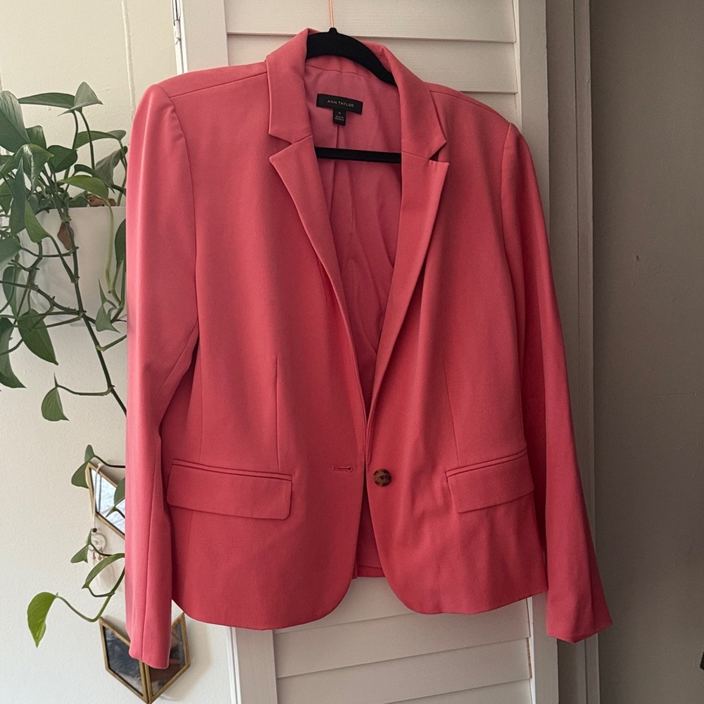 Ann Taylor Pink Blazer